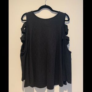 NWT Long Sleeve Shirt with Elastic Cut Outs